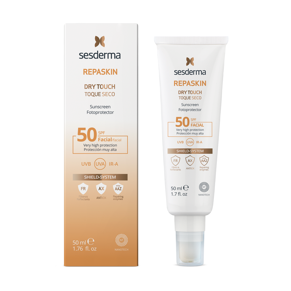 SESDERMA Repaskin Dry Touch SPF 50 50ML Nuevo formato-1