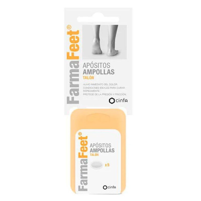 FARMAFEET Apósitos Ampollas Talón 5 Unidades-1
