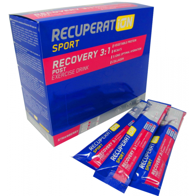 RECUPERAT-ION Recovery 3:1 Sabor Fresa 24 Sticks-1