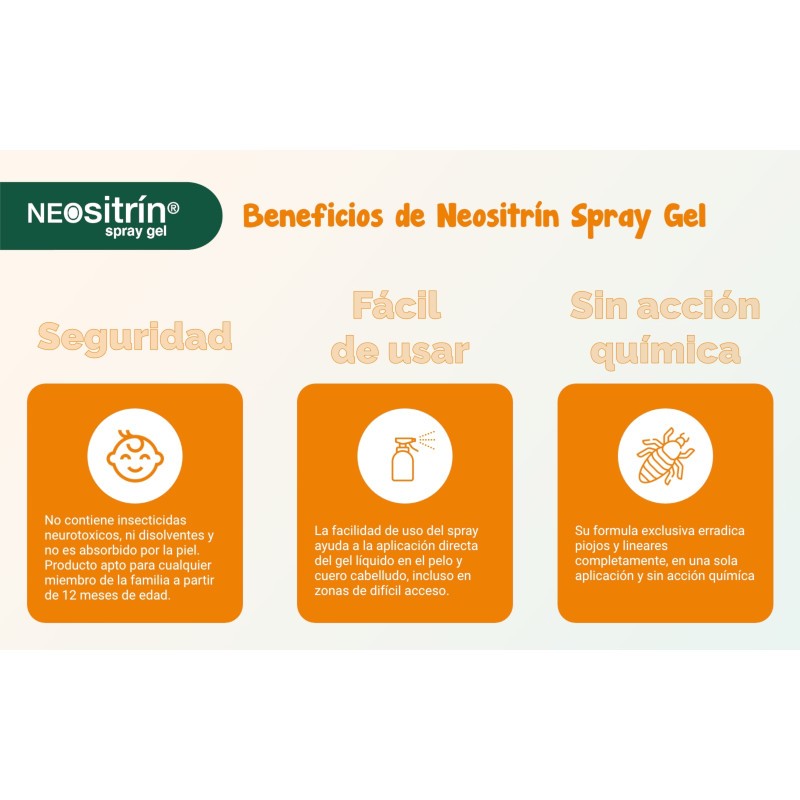 NEOSITRIN Spray Gel Líquido Anti-Piojos 100ml-9