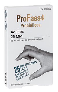 PROFAES4 Probióticos Adultos 25 mm 30 caps.-1