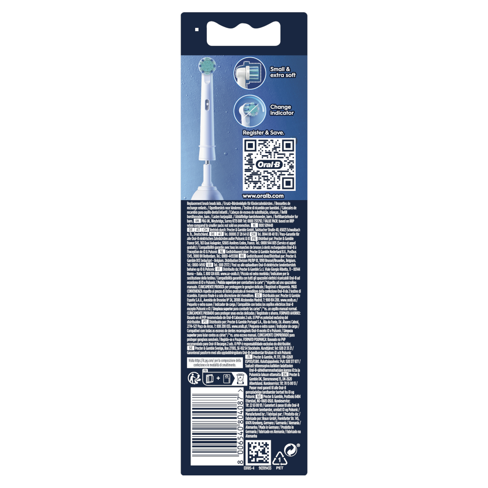 ORAL-B Recambios Cepillo Eléctrico Frozen 4 Cabezales-9