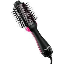 Revlon One-Step Volumisser Cepillo Redondo Giratorio Negro 1 ud-3