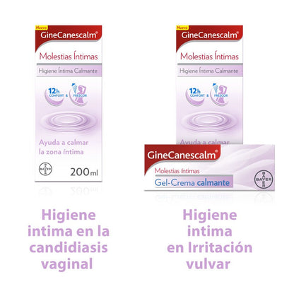 GINECANESCALM Gel Higiene Íntima Calmante 200ml-5