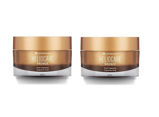 HELIOCARE Bronze Cápsulas Fotoprotección Oral DUPLO 2x30 Cápsulas-1