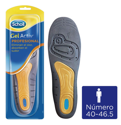 SCHOLL Plantilla Gel Activ Profesional Hombre Talla 40 - 46.5-1