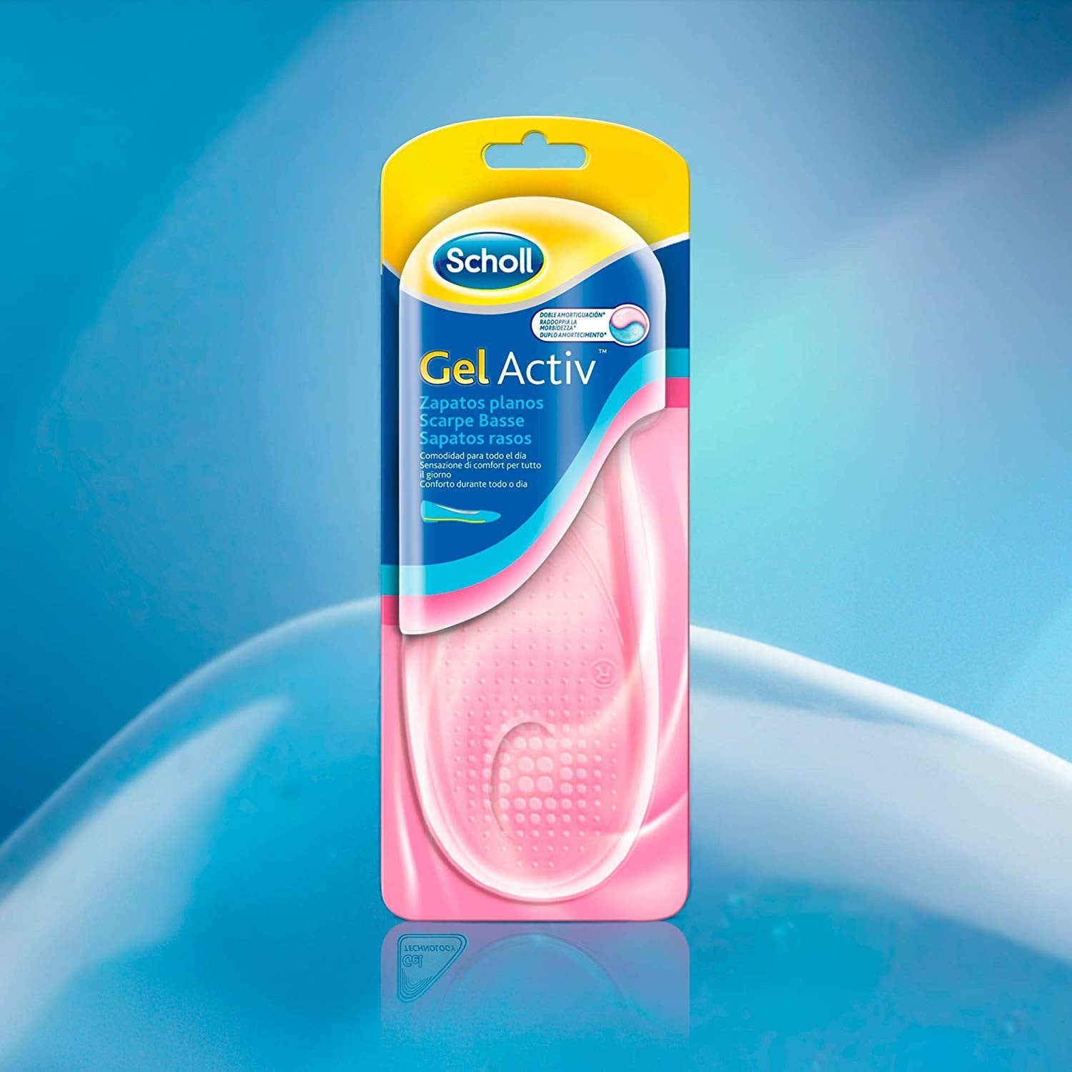 SCHOLL Plantilla Gel Activ Zapato Plano 2 uds-4