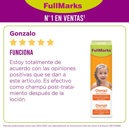 FULL MARKS Champú Post-Tratamiento 150ML-6