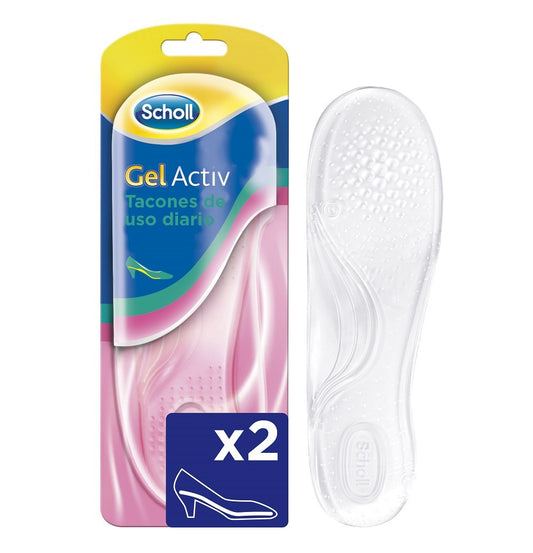 SCHOLL Plantilla Gel Activ Tacón Uso Diario 2uds.-1