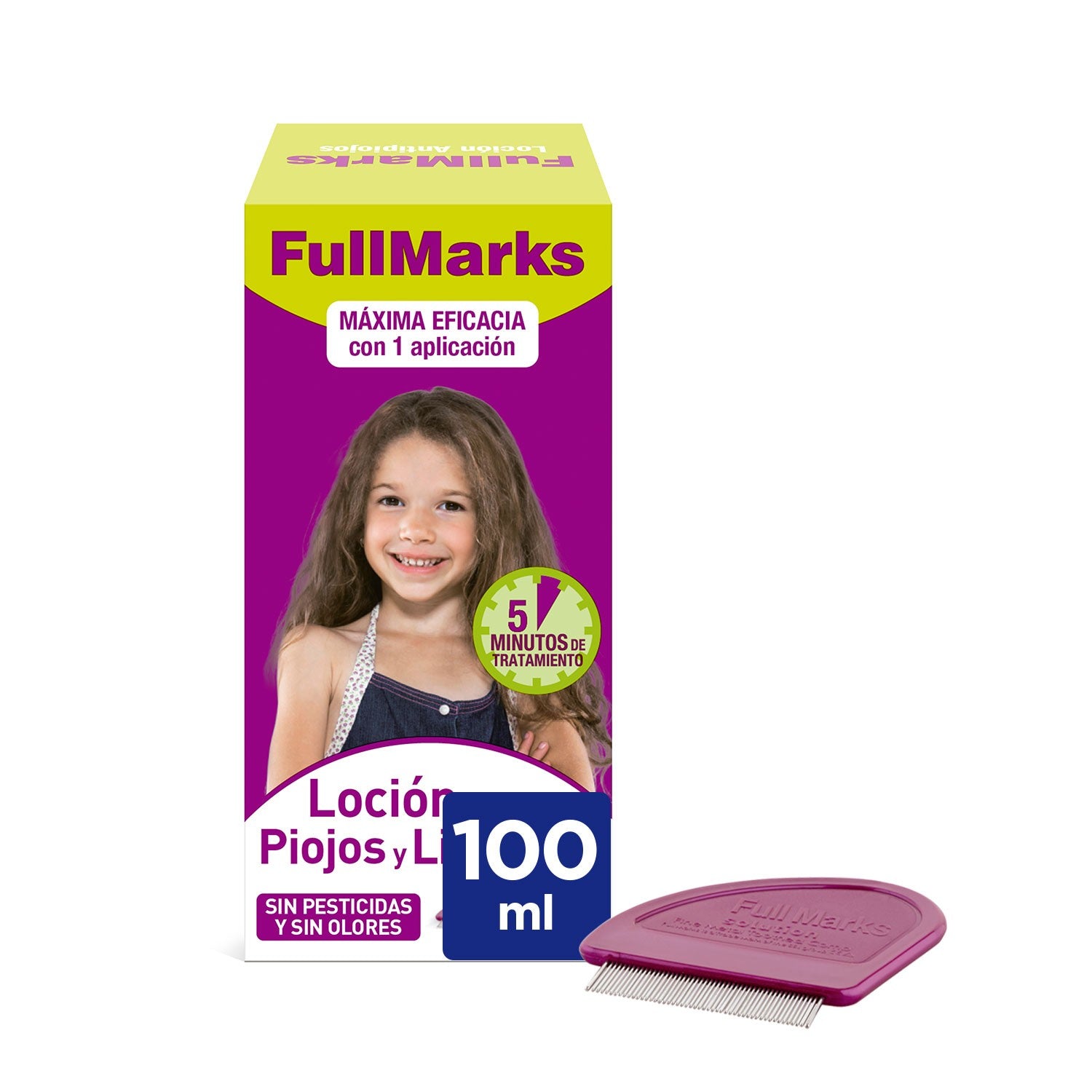 FULLMARKS Loción Antipiojos 100ml-1