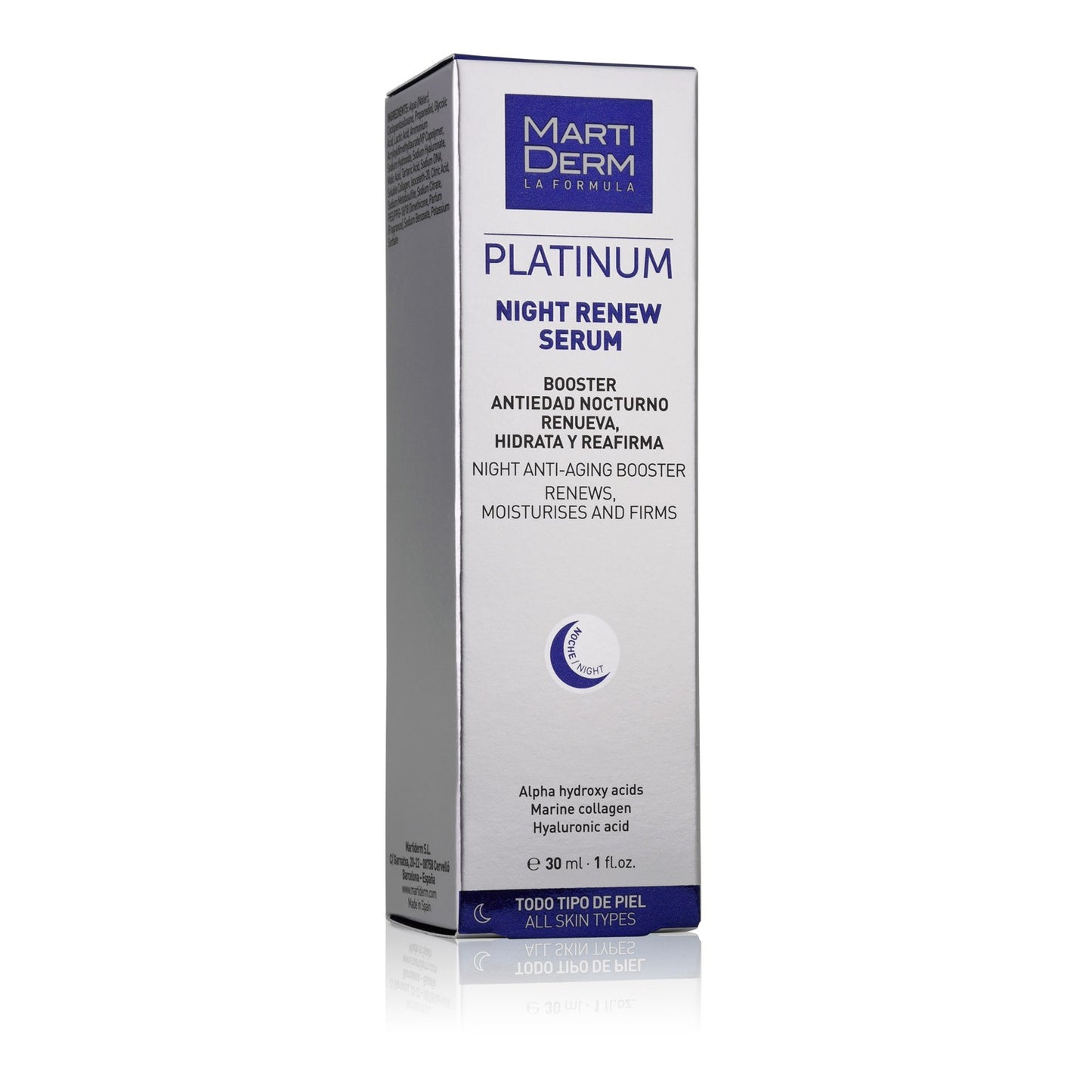 Martiderm Platinum Night Renew Sérum 30 Ml-2