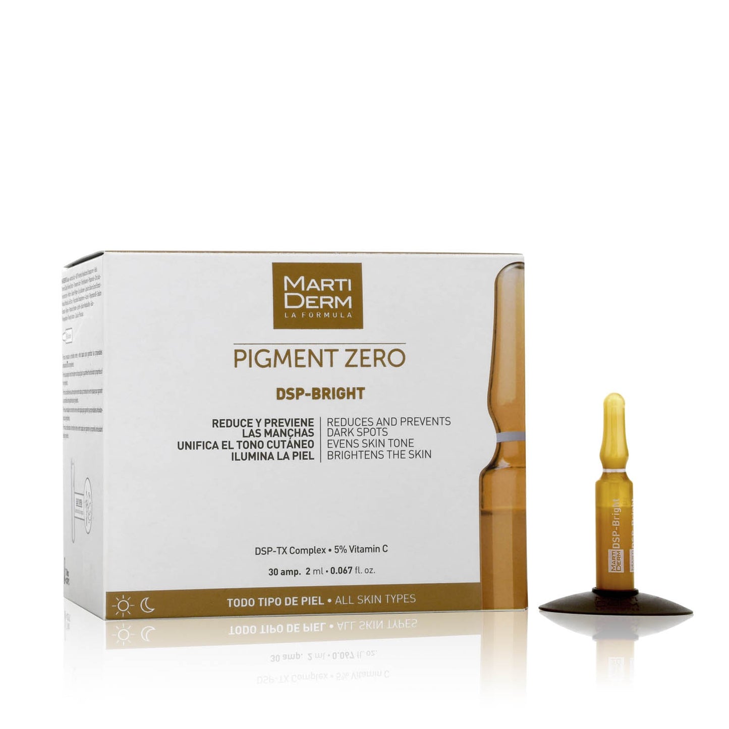Martiderm Ampollas Pigment Zero DSP-Bright 30 Ampollas-3
