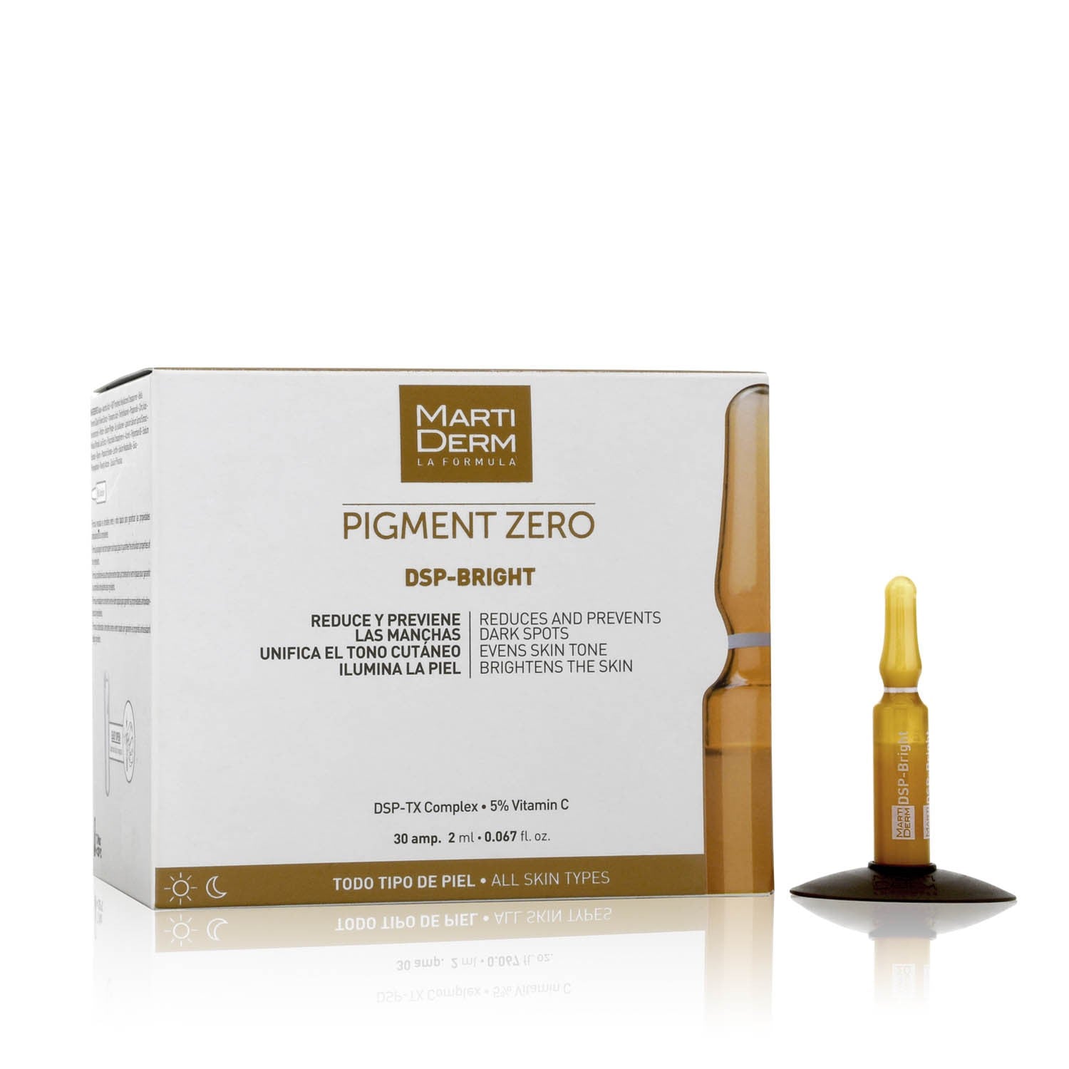 Martiderm Ampollas Pigment Zero DSP-Bright 30 Ampollas-3