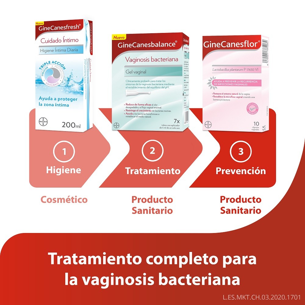 GINECANESBALANCE Gel Vaginal 7x5ml-7