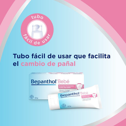 BEPANTHOL Pomada Protectora Bebé 50gr-4