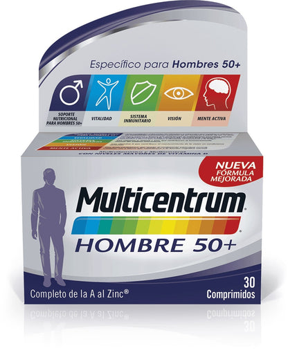 MULTICENTRUM Hombre 50+ (30 Comprimidos)-9