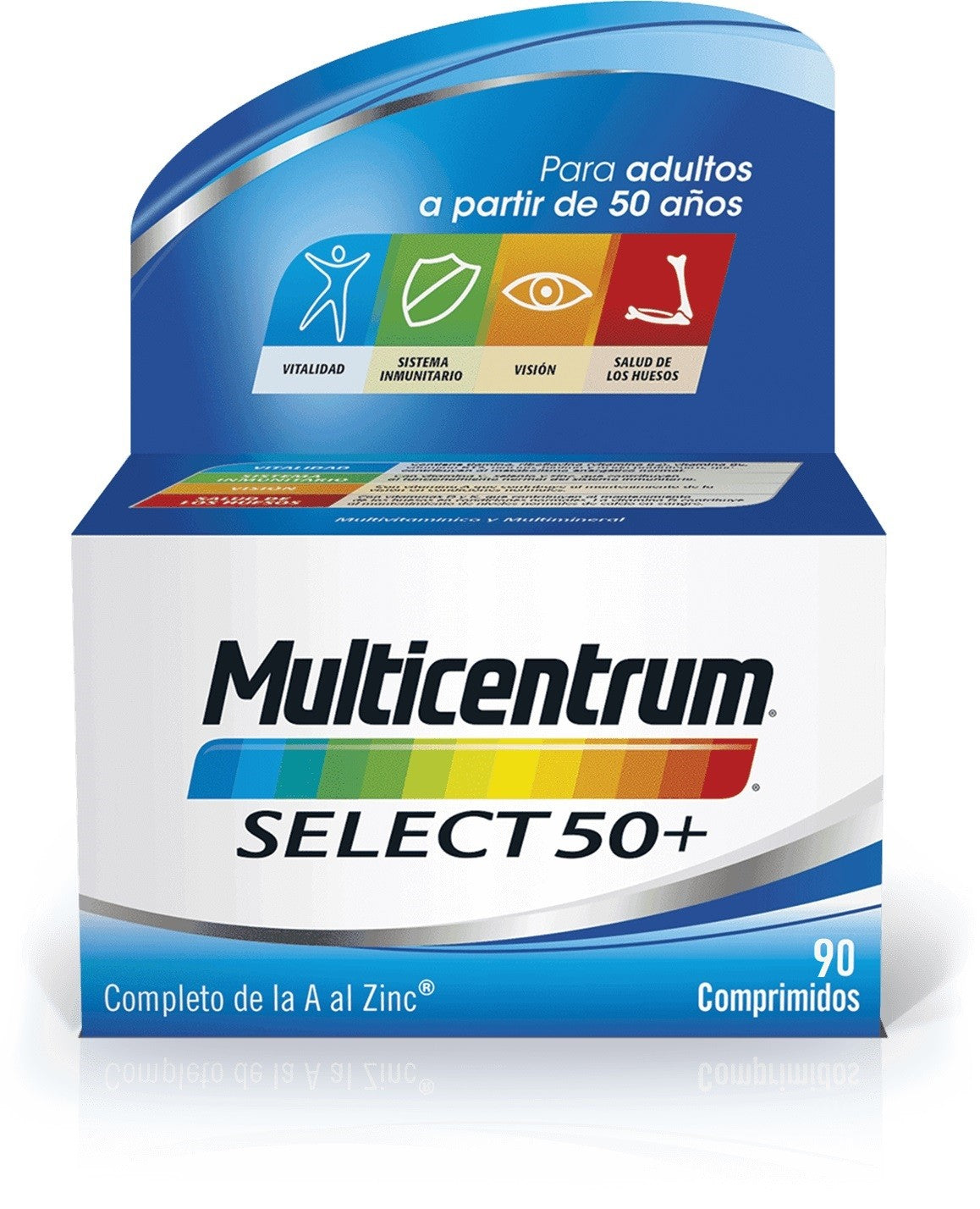 MULTICENTRUM Adultos 50+ (90 Comp) (Antes Select 50+)-3