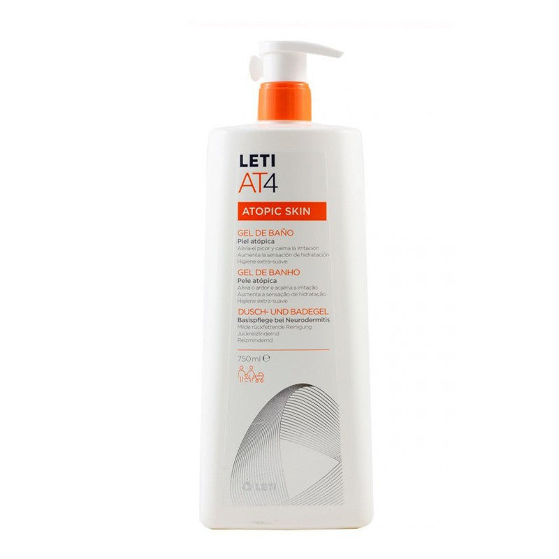 LETI AT4 Gel de Baño Piel Atópica 750ml-1