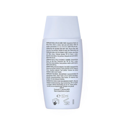 ISDIN Fusion Fluid Mineral Baby Pediatrics SPF 50 Fotoprotector 50ml-6