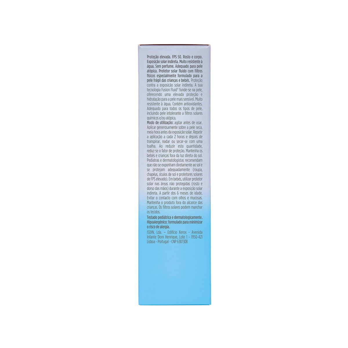 ISDIN Fusion Fluid Mineral Baby Pediatrics SPF 50 Fotoprotector 50ml-3