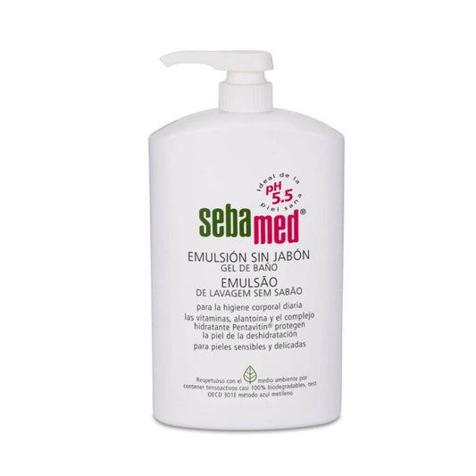 SEBAMED Emulsión Sin Jabón Gel de Baño 1000ml-1
