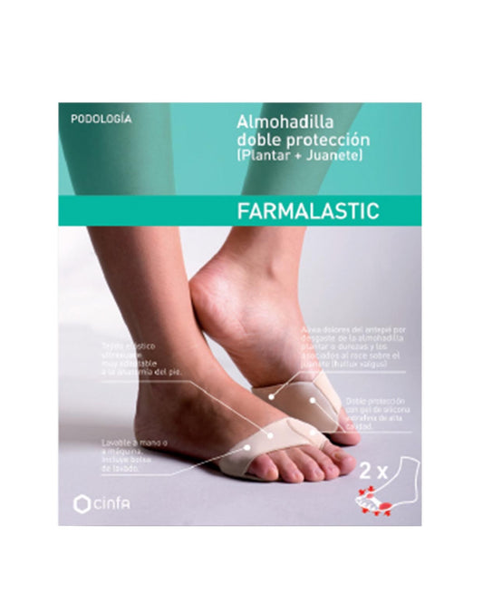 FARMALASTIC Almohadilla Doble Protección Talla Grande 2 Unidades-1