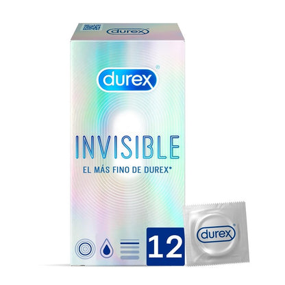 DUREX Preservativo Invisible Extra Sensitivo 12 unidades-2
