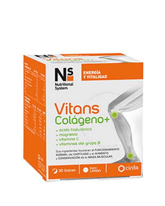 NS VITANS Colágeno+ Sabor Limón 30 Sobres-1