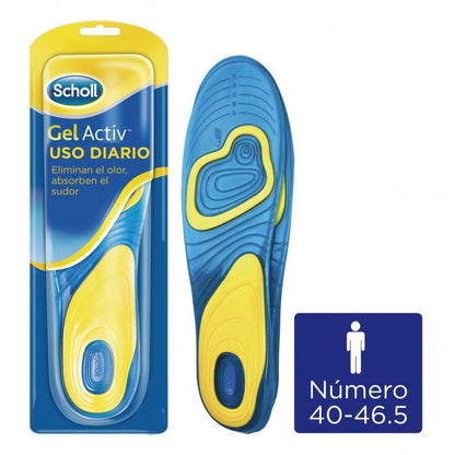 SCHOLL Plantilla Gel Activ Uso Diario Hombre Talla 40 - 46.5-1