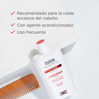 ISDIN LAMBDAPIL Champú Anticaída 2x400ML-3
