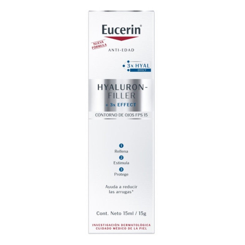 EUCERIN Hyaluron-Filler Contorno de Ojos spf15 15ml-2