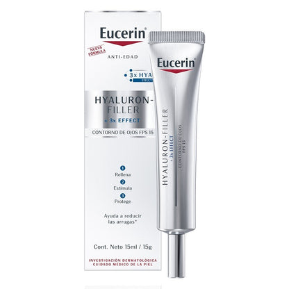 EUCERIN Hyaluron-Filler Contorno de Ojos spf15 15ml-1