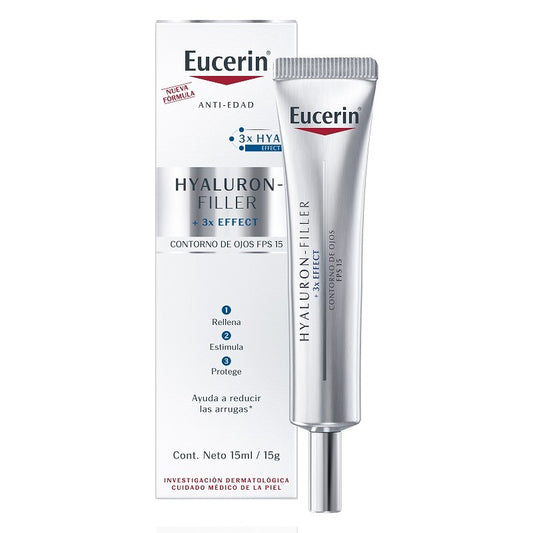 EUCERIN Hyaluron-Filler Contorno de Ojos spf15 15ml-1