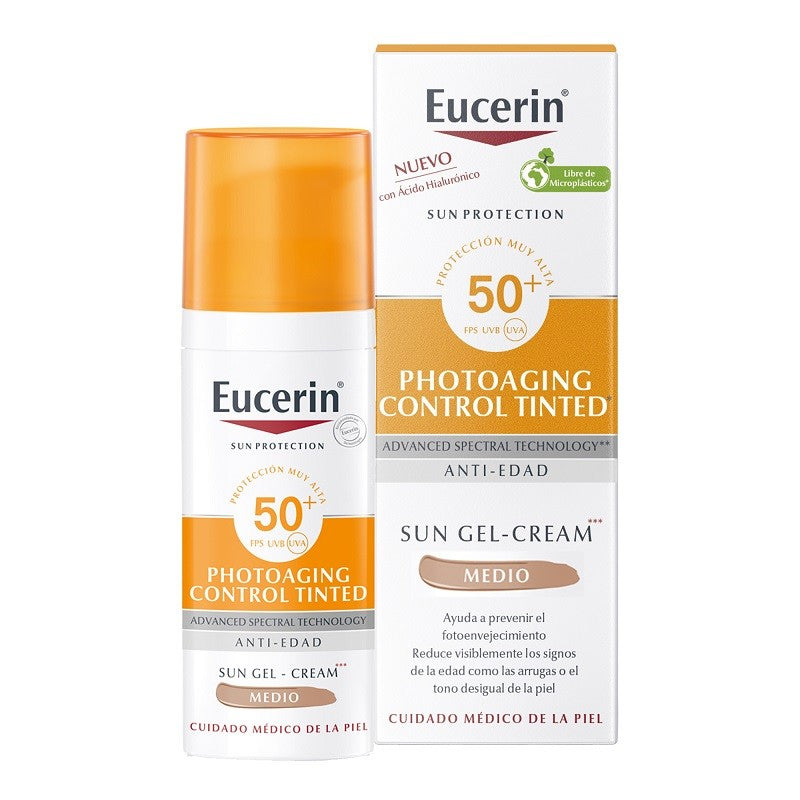 EUCERIN CC Crema Solar con Color SPF 50+ 50ml-1