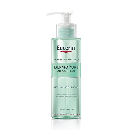 EUCERIN Dermopure Oil Control Gel Limpiador Facial 200ml-1