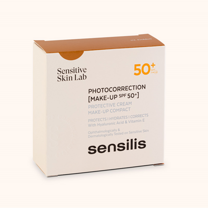 SENSILIS Photocorrection Maquillaje Compacto SPF50+ 02 Golden 10g-3