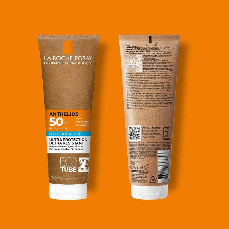 ANTHELIOS Leche Solar Sin Perfume Piel Seca y Sensible SPF50+ (250ml) LA ROCHE POSAY-11