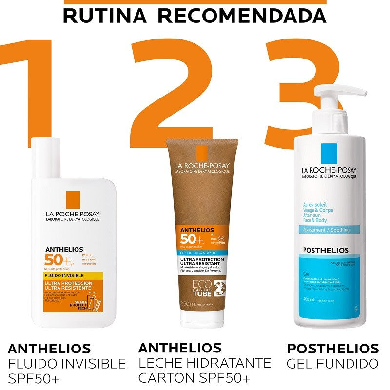ANTHELIOS Leche Solar Sin Perfume Piel Seca y Sensible SPF50+ (250ml) LA ROCHE POSAY-8