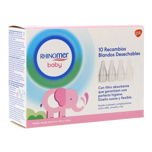 RHINOMER BABY NARHINEL Confort 10 Recambios Blandos Desechables-1