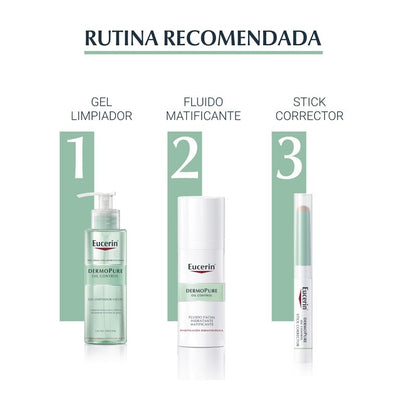 EUCERIN Dermopure Oil Control Gel Limpiador Facial 200ml-6