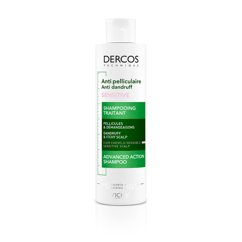 VICHY Dercos Champú Anticaspa Sensitive 200ml-1