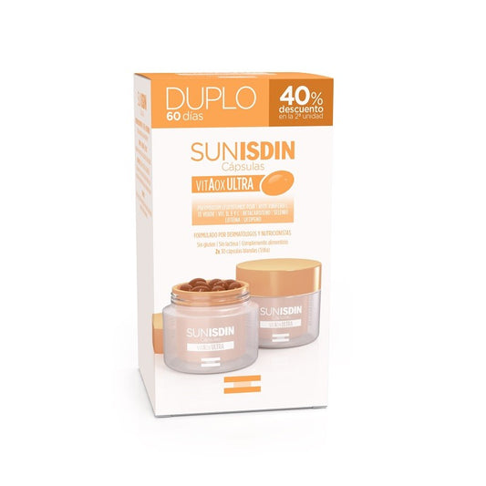 SunISDIN Cápsulas DUPLO 2x30 Comprimidos-1