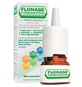 FLONASE 50 MCG/PULSACION NEBULIZADOR NASAL 60 DOSIS-1