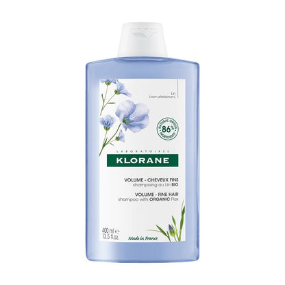 KLORANE Champú al Lino BIO 400ml-1