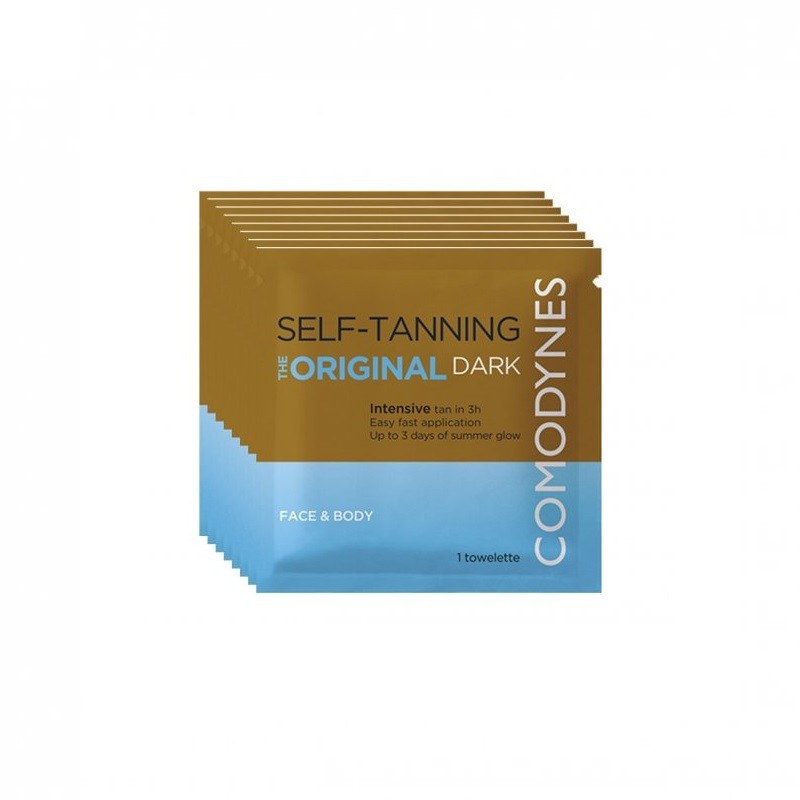 COMODYNES Toallitas Autobronceadoras Intensive Self-Tanning Dark 8 uds-1