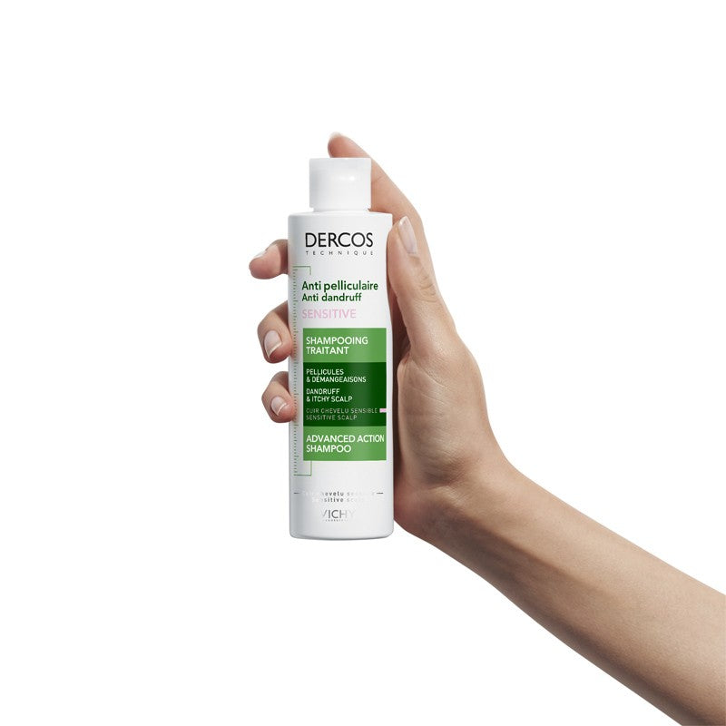 VICHY Dercos Champú Anticaspa Sensitive 200ml-7