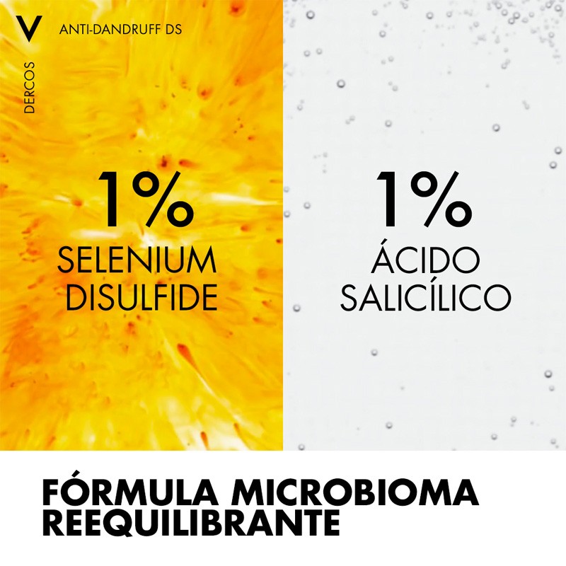 VICHY Dercos Champú Anticaspa Cabello Seco 390ml-6