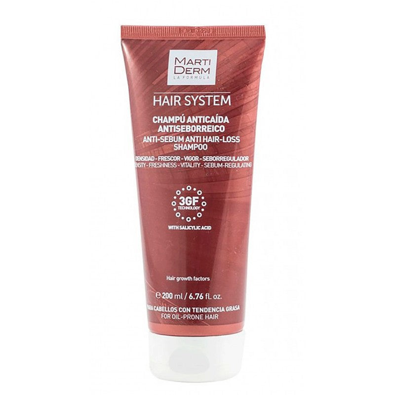 MARTIDERM Champú Anticaída Antiseborreico 200ML-1