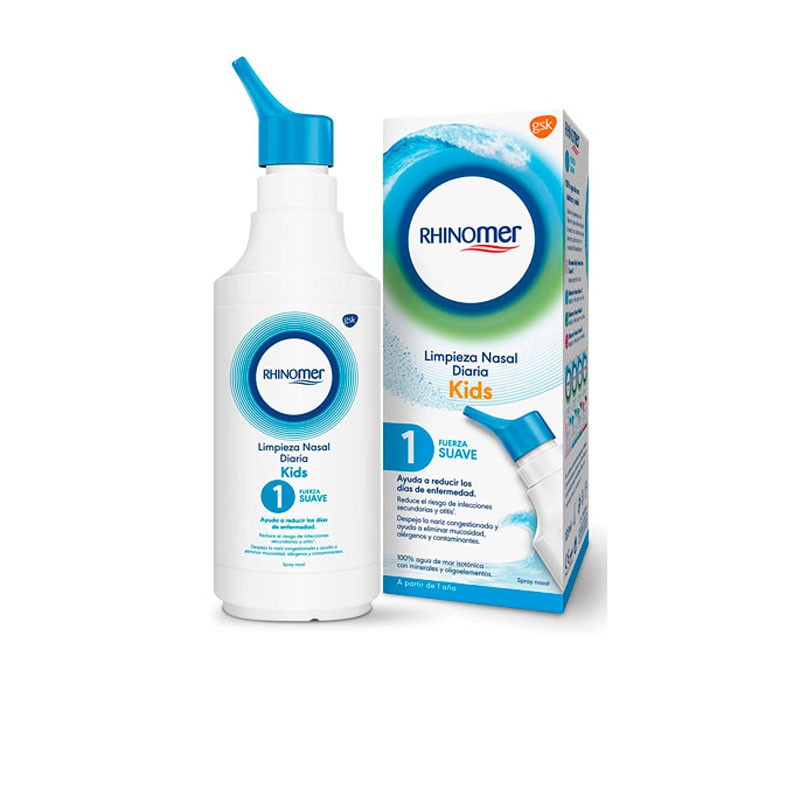 RHINOMER Limpieza Nasal Diaria Kids Fuerza Suave 1135ml-1