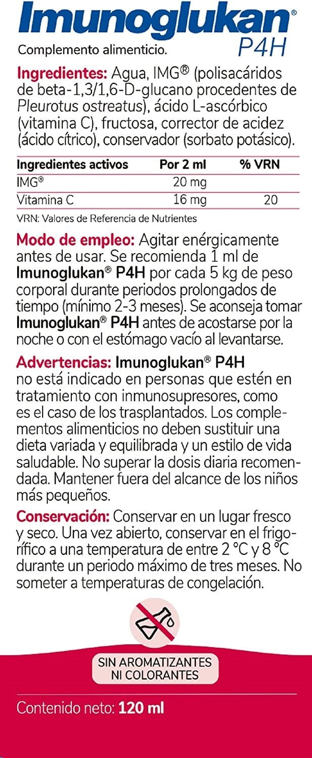 IMUNOGLUKAN Jarabe P4H 120ml-2